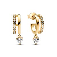 Orecchini Pandora Donna in Lega metallica Zirconia 263685C01 - 263685C01